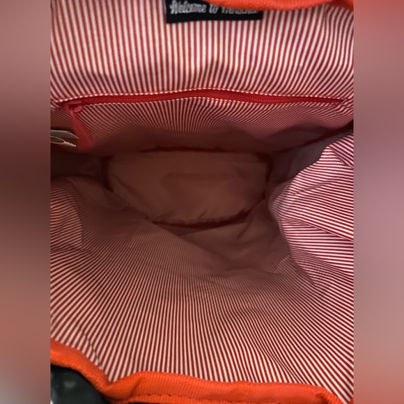 Herschel Supply Co Survey Scout Flap Top Backpack in Black Grid $110 - Picture 6 of 7